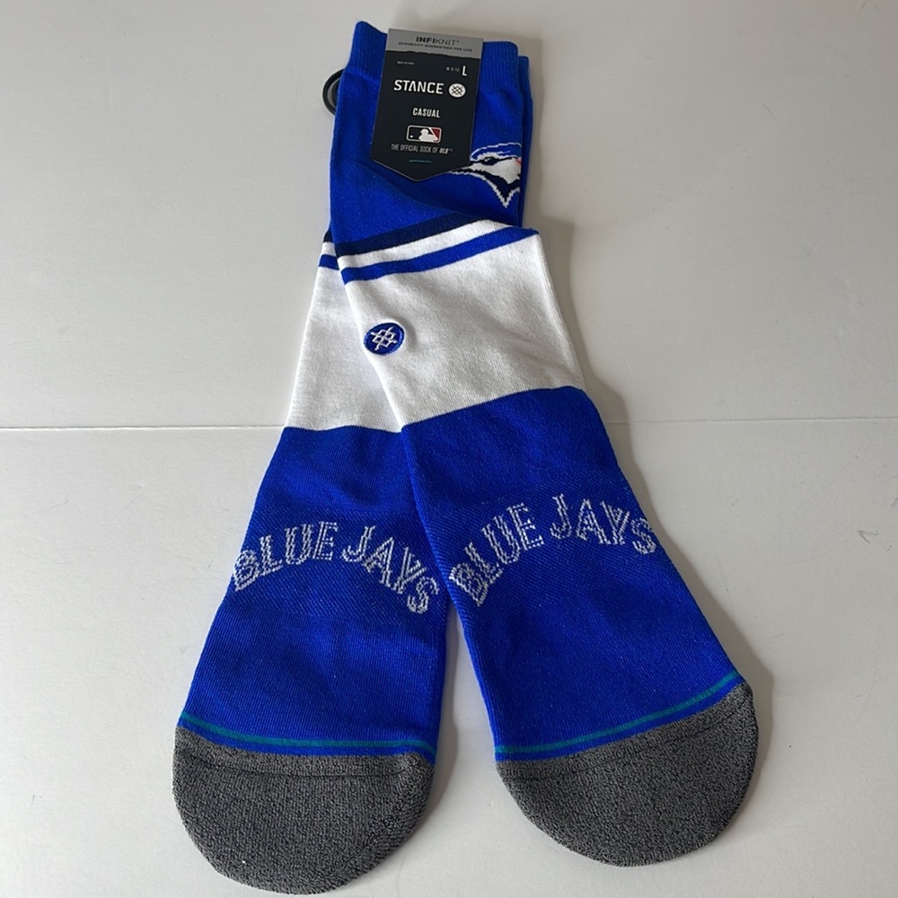 Stance MLB Toronto Blue Jays Baseball Socks Large
